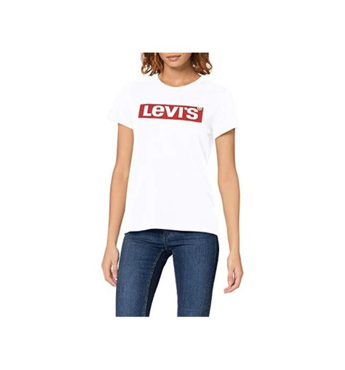 Levi's The Perfect Tee, Camiseta, Mujer, Blanco