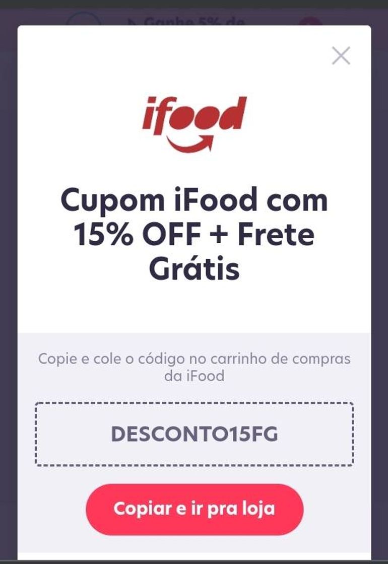 Moda iFood: Delivery de Comida e Mercado