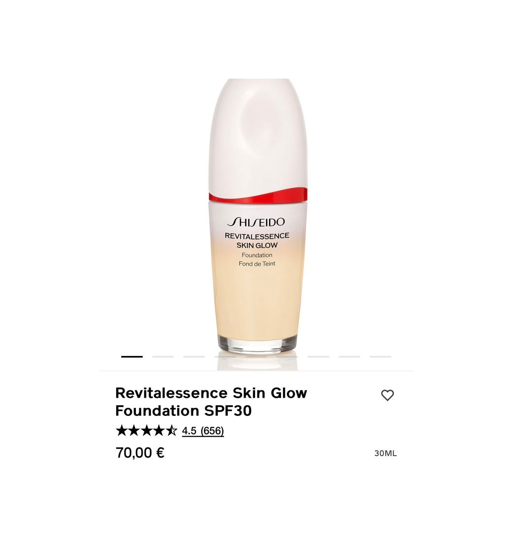 Belleza Revitalessence skin glow Shiseido 