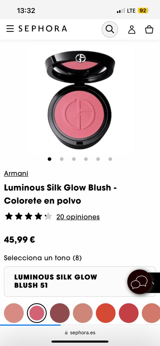 Beauty Luninous silk glow blush