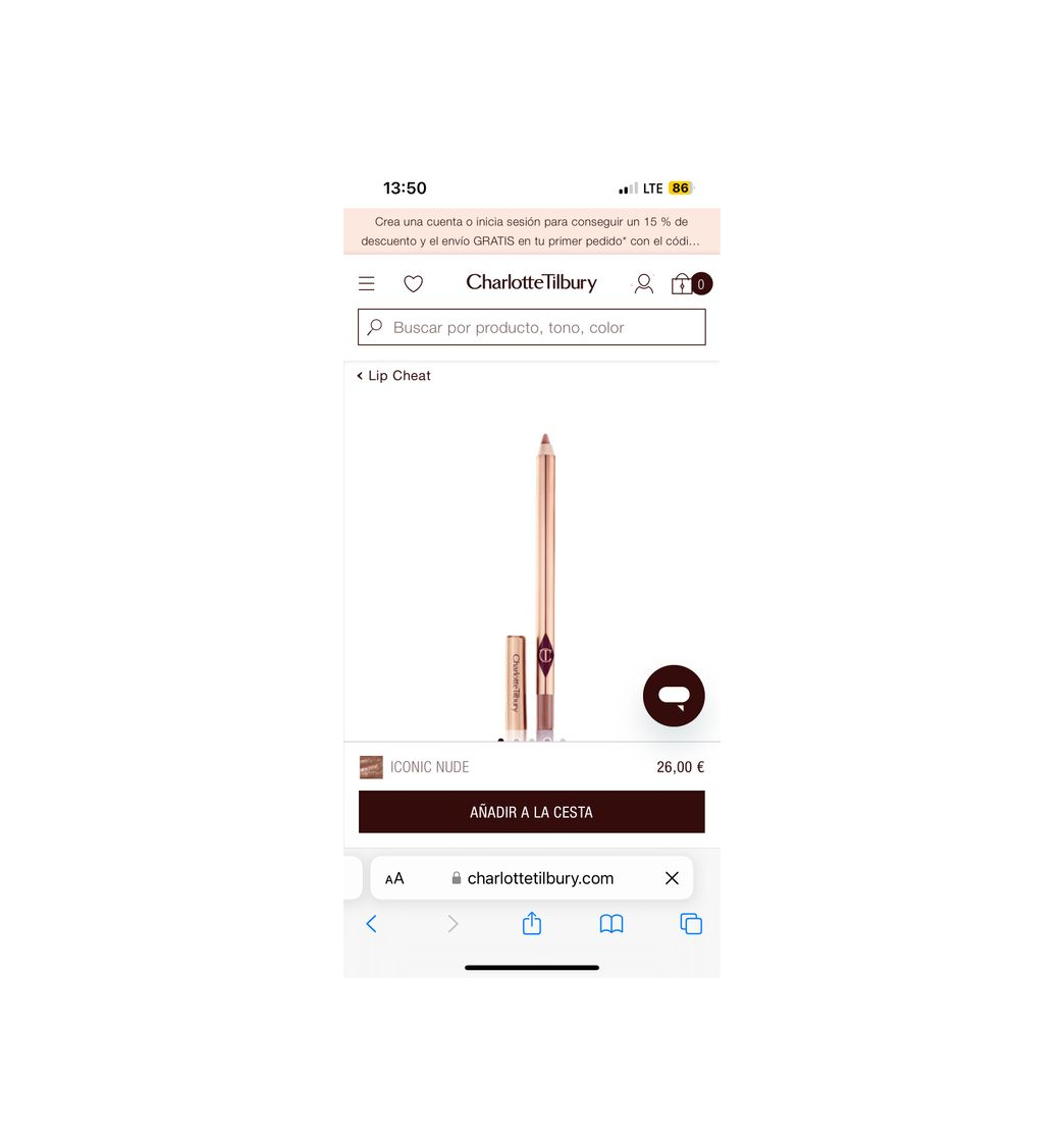 Belleza Icone nude charlotte tilbury