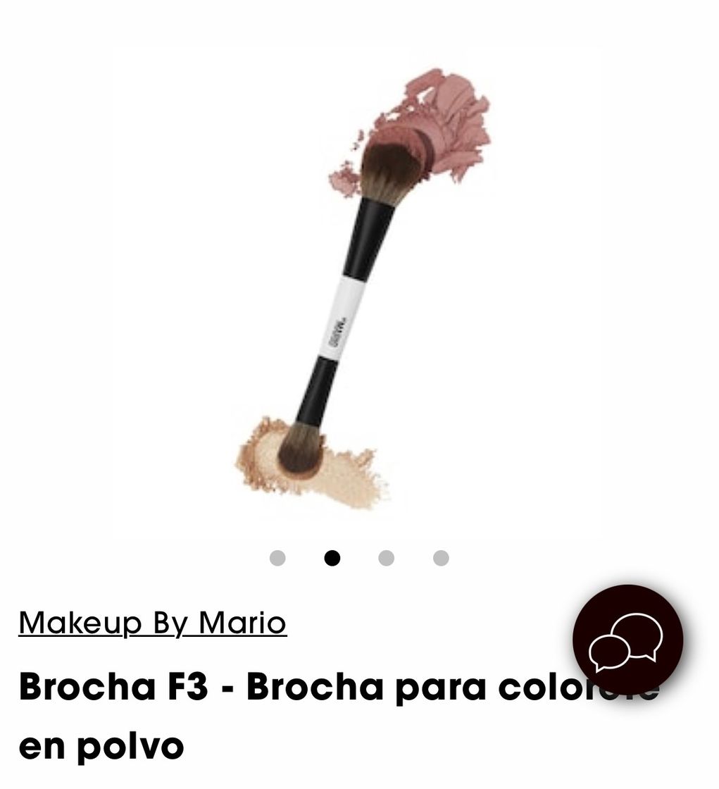 Beauty Brocha para colorete e iluminador By Mario