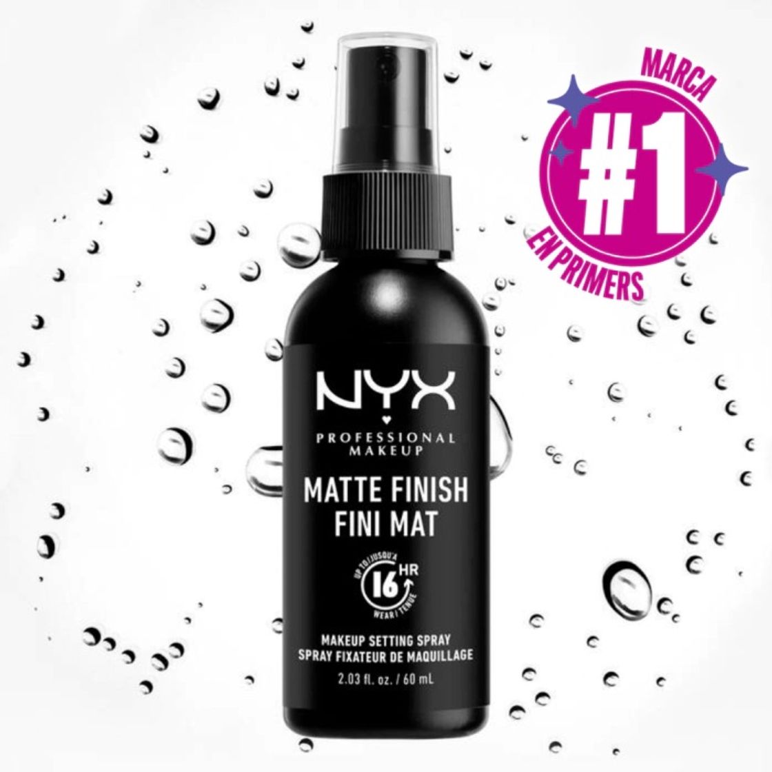 Belleza Spray fijador nyx