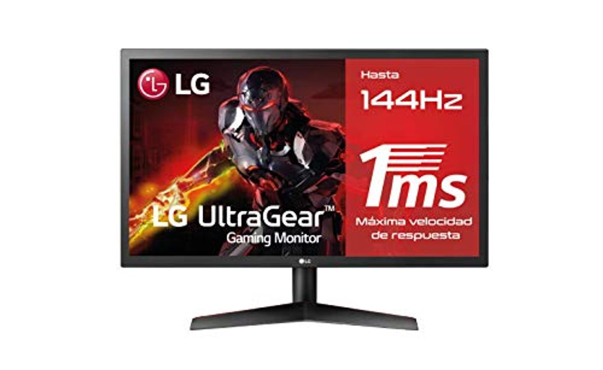 Social LG 24GL600F-B - Monitor Gaming QHD de 59,8 cm