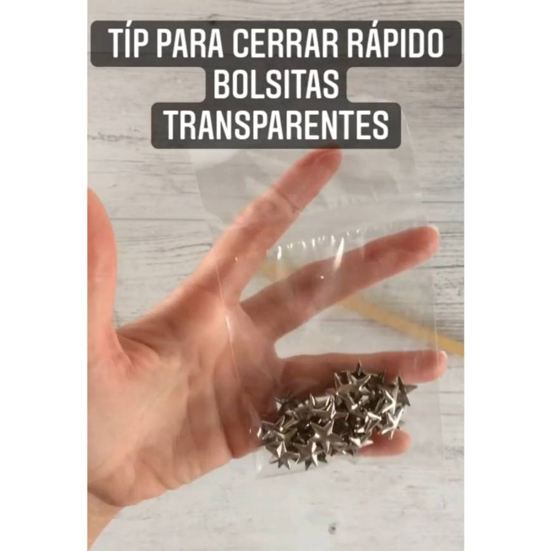 Social Tip para Cerrar Bolsa de Plástico 