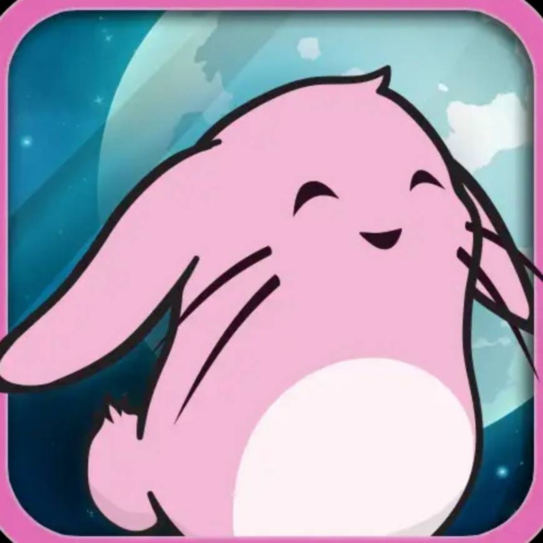 Social Bunny to the Moon