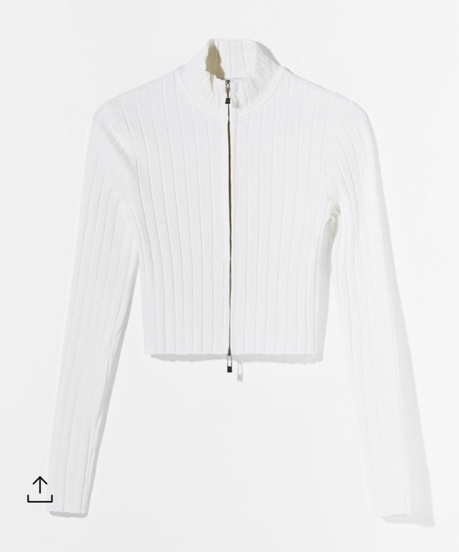 Social Chaqueta rib cremallera - Jerséis y cárdigans - Mujer | Bershka