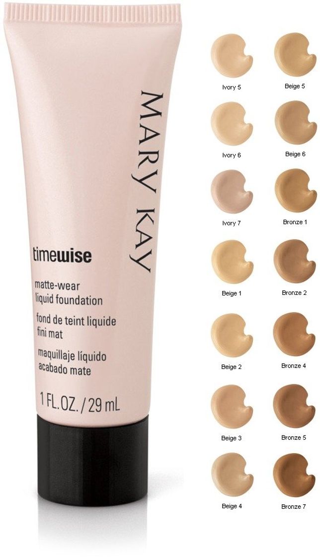 Moda Base líquida acabamento Matte   Mary Kay

