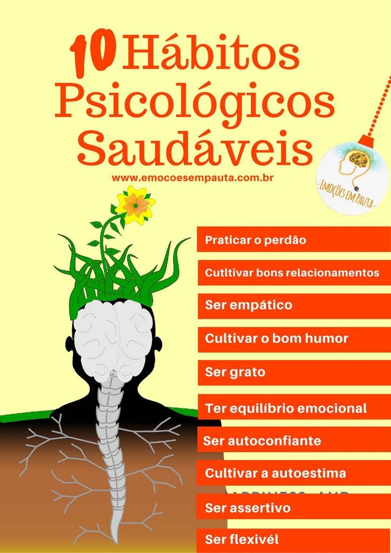 Moda 10 hábitos psicológicos saudáveis