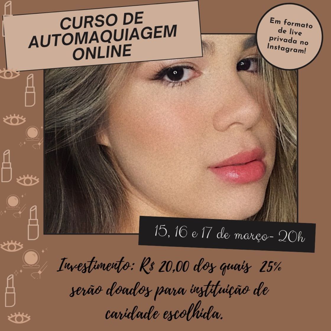 Social Curso de automaquiagem online 