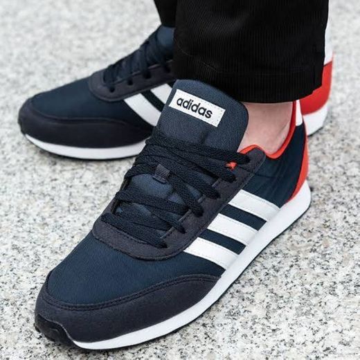 adidas V Racer 2.0, Zapatillas de Running para Hombre, Azul Dark Blue