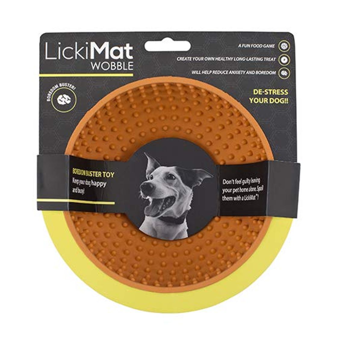 Producto INDUSTRIPET LICKIMAT Wobble Naranja