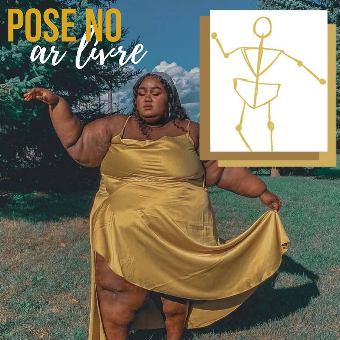 Fashion Pose em ar livre