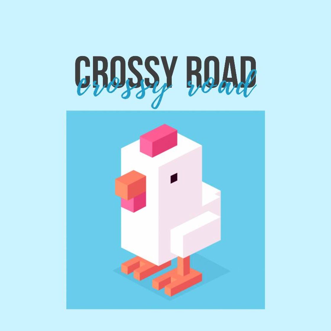 Videogames Crossy road🐔