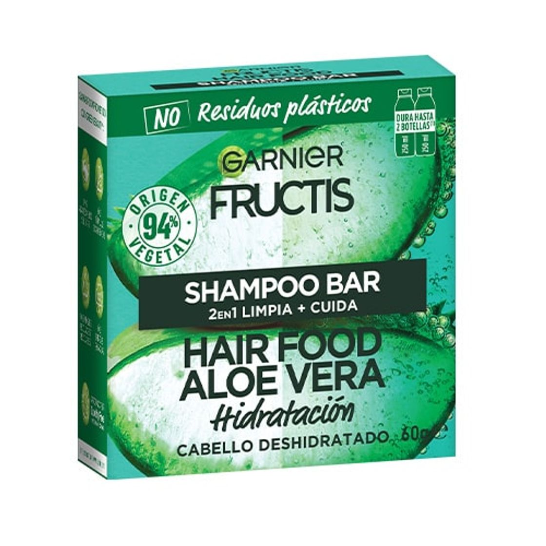 Productos Shampoo Bar Aloe Garnier