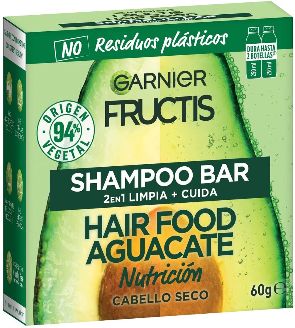 Productos Shampoo Bar Garnier Aguacate