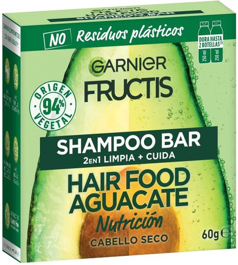 Shampoo Bar Garnier Aguacate