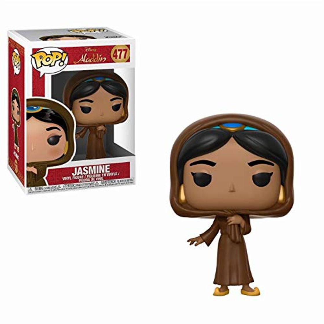 Juego Funko- Pop Vinyl: Disney: Aladdin: Jasmine in Disguise w/Chase Figura de Vinilo