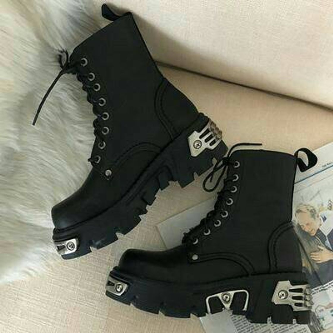 Moda Boots punk plataform