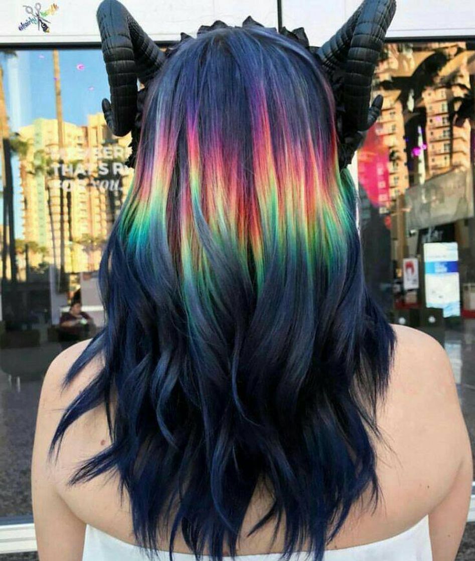 Moda Unicorn hair💜💙💖💛💚