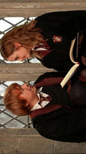 Rony e Hermione 