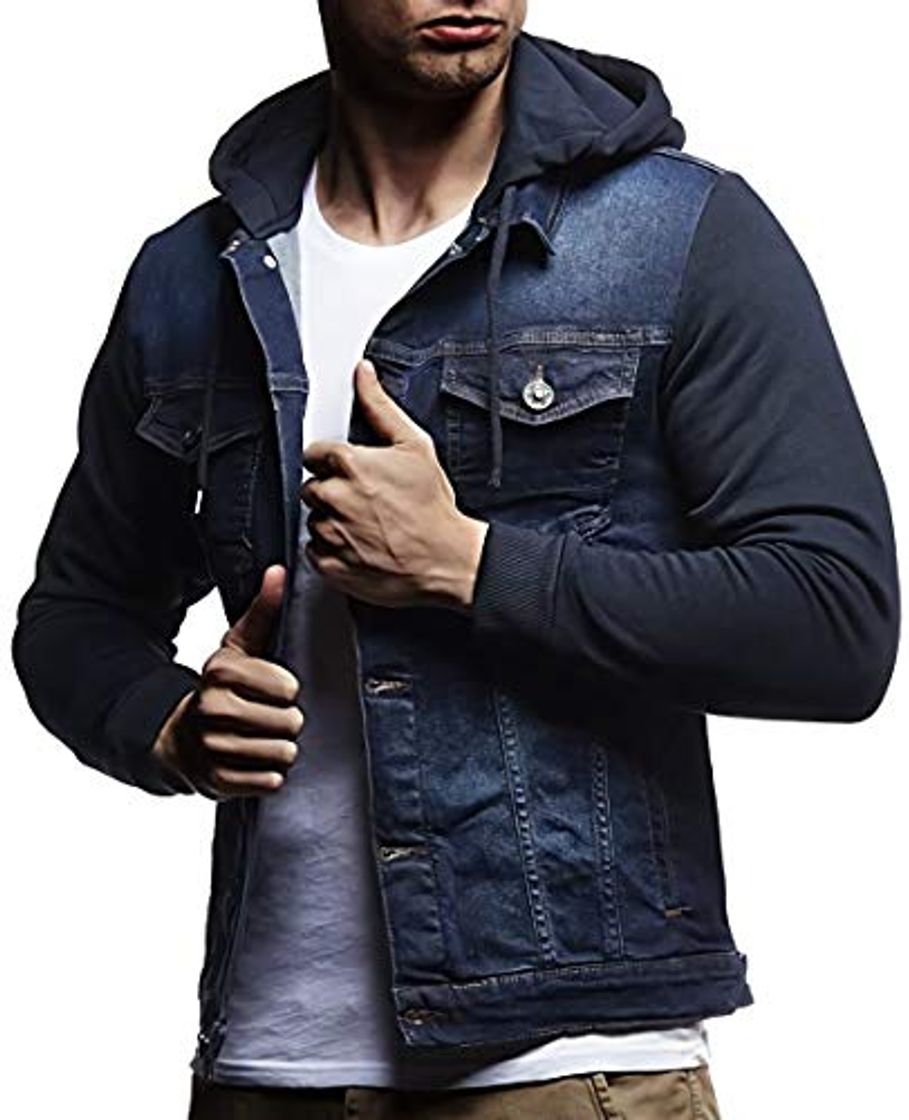 Fashion LUOWAN Ropa de primavera Chaqueta Deportiva Masculina Chaqueta de Vaquero Retro Camisa