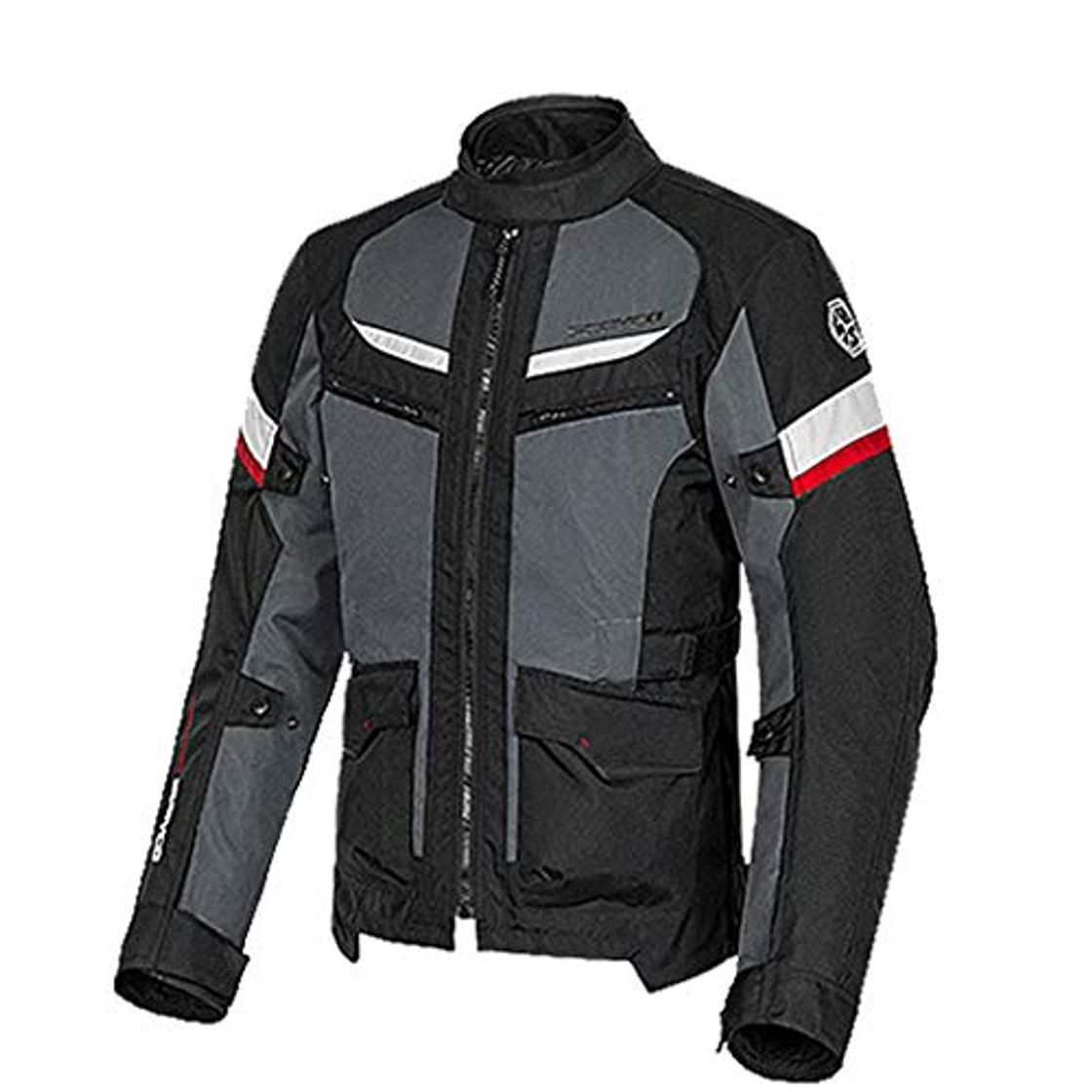 Producto Sportinents Veste de Moto Hommes étanche Moto Jacket Jaqueta Costume Moto Avec Protection Men JK122 BK L