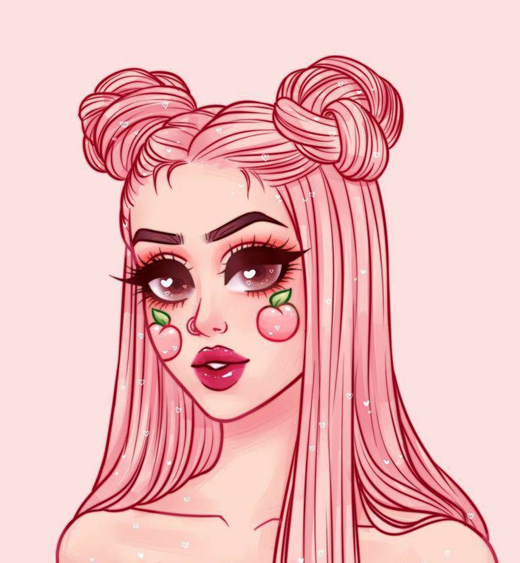 Icons fofo cute girl