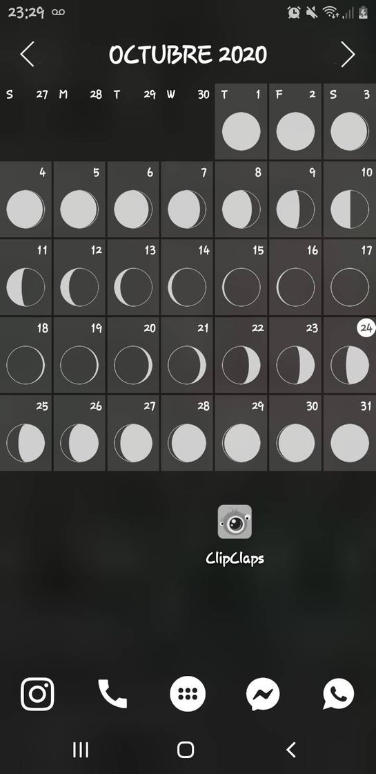 Month: Calendar Widget