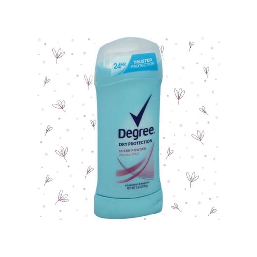 Degree W-BB-1380 Sheer Powder Invisible Solid Body Responsive Deodorant - 1