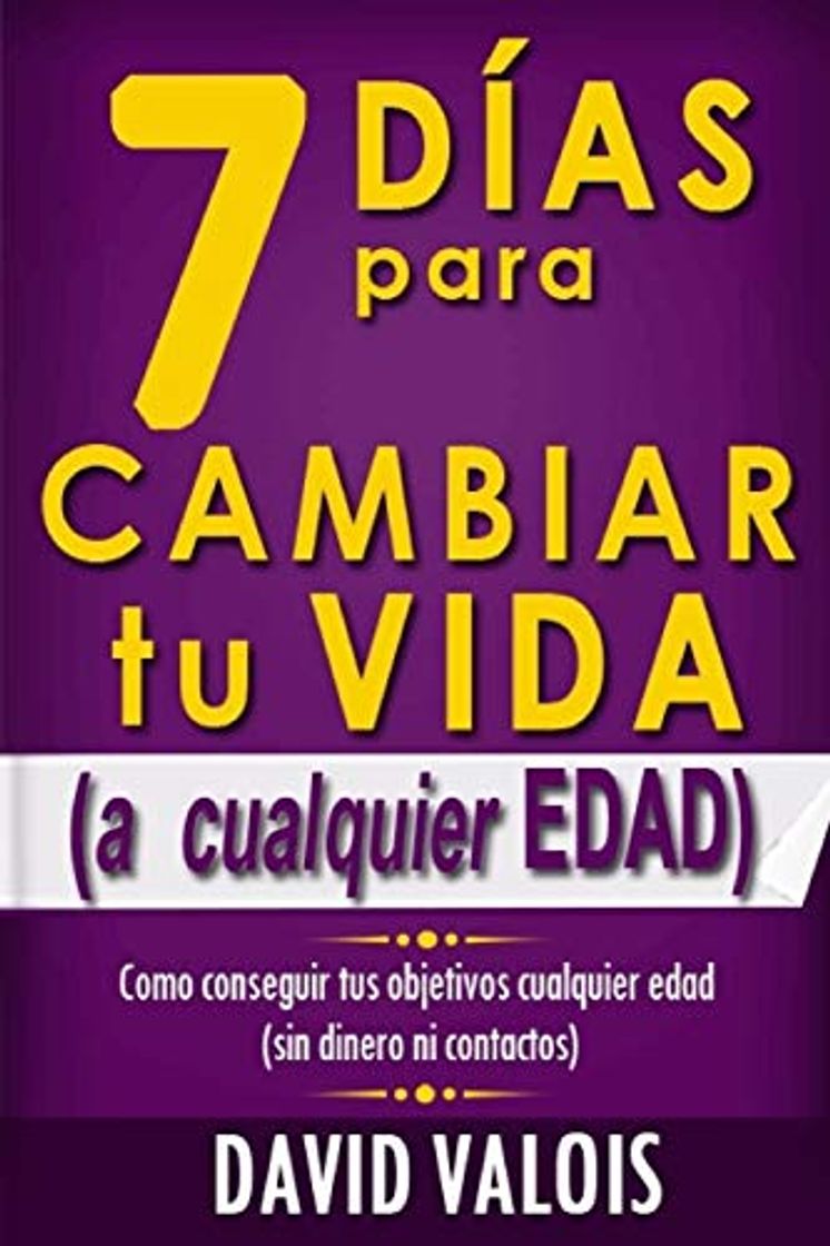 Libro 7 Días Para Cambiar Tu Vida