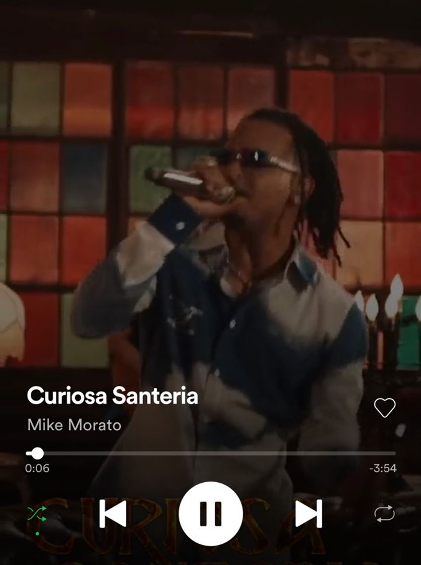 Canciones Curiosa santeria