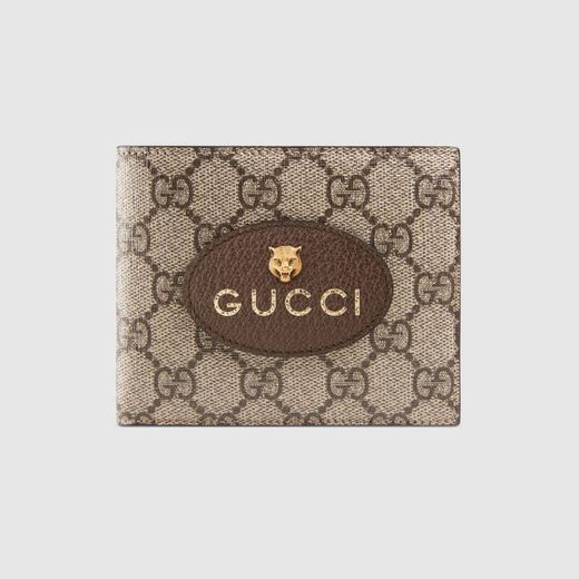 Neo Vintage Gucci Supreme wallet