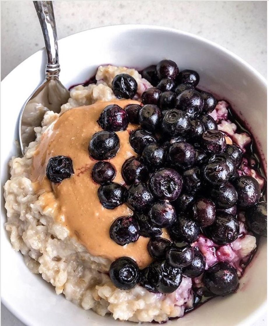 Restaurants oatmeal com blueberrys