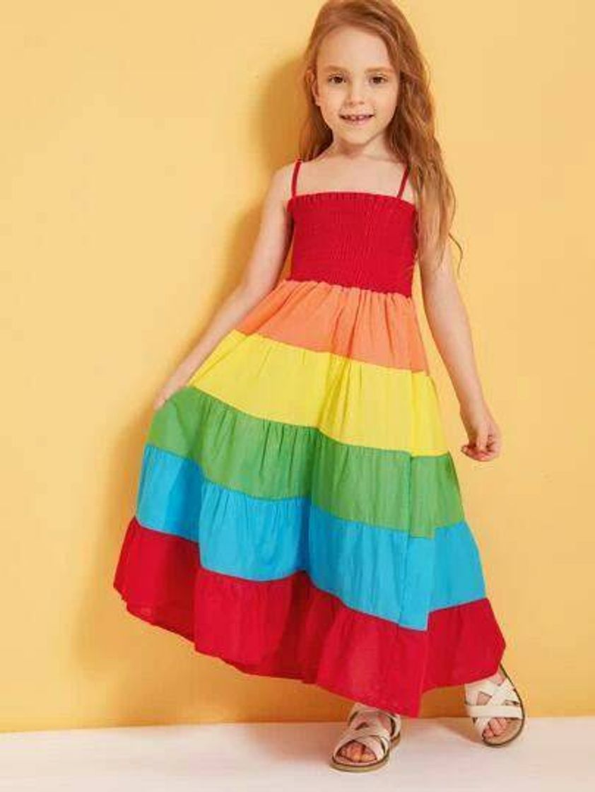 Fashion Vestido infantil 