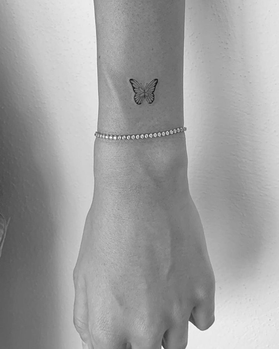 Fashion Tatuagem minimalista 