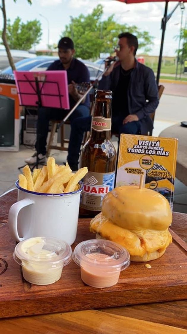 Restaurantes Santa Burger - Santa Cruz de la Sierra, Bolivia 