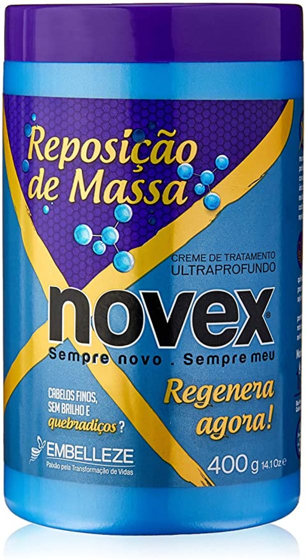 Moda Creme de Tratamento Novex Repositor de Massa - Embelleze