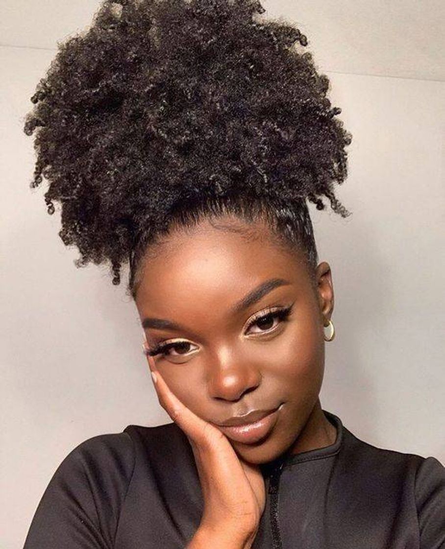 Fashion • afro puff 