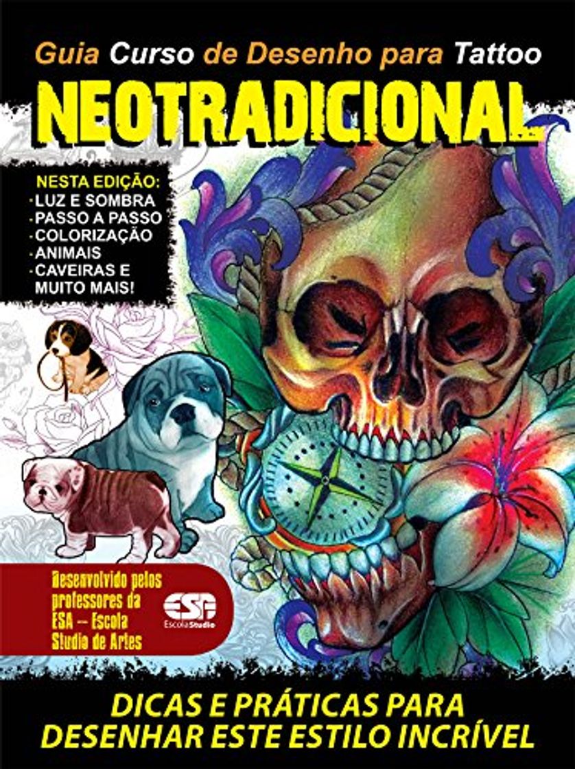 Producto Guia Curso de Desenhos para Tattoo Neotradicional Ed.01