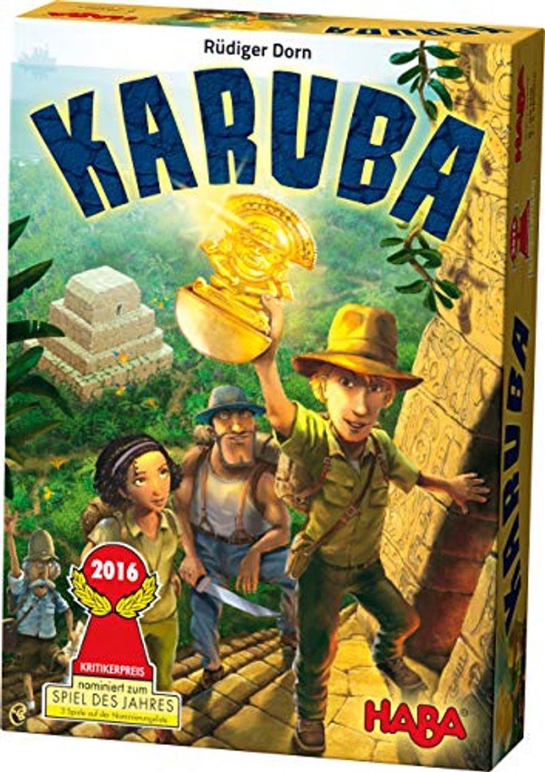 Producto HABA- Karuba, Juego de Mesa, Multicolor