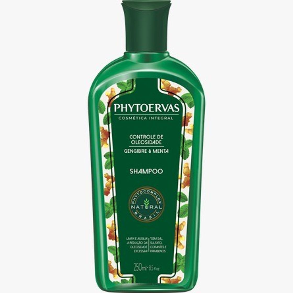 Products Shampoo Controle de Oleosidade Gengibre e Menta Phytoervas 