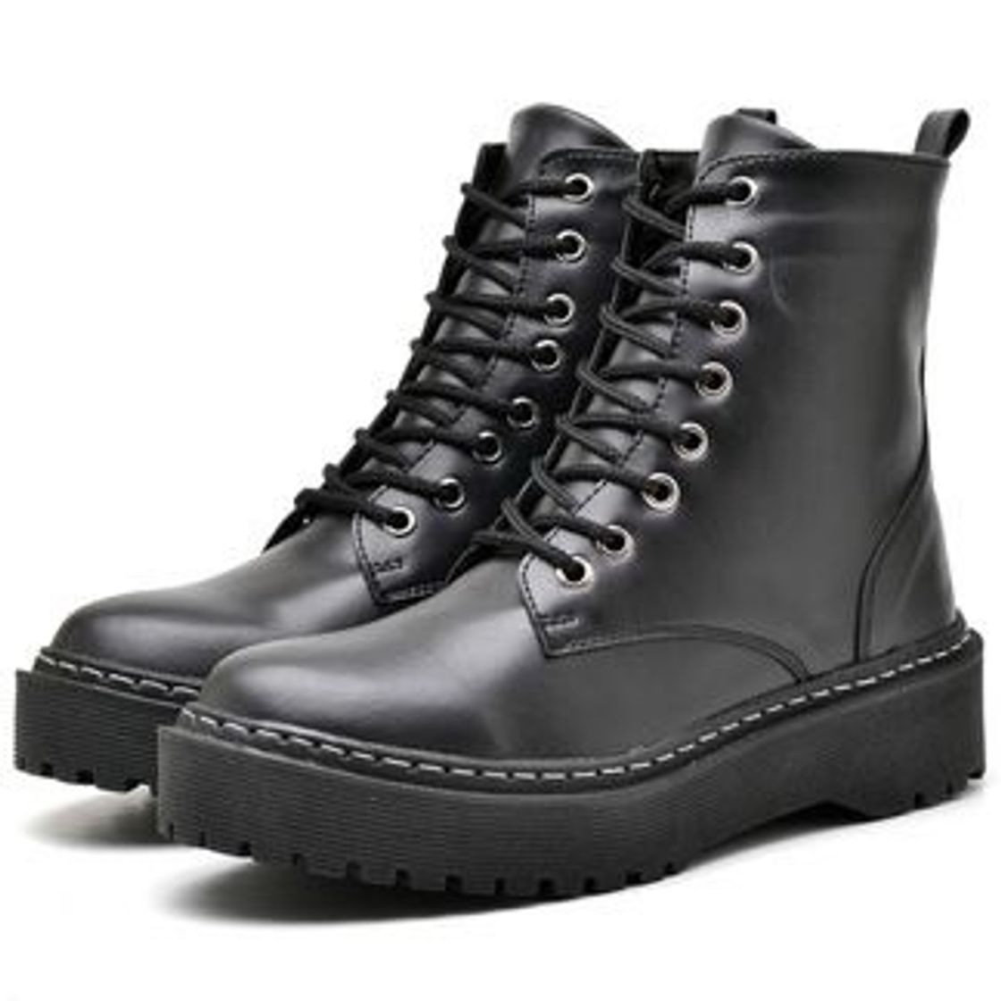 Moda Bota Coturno Tratorada Asgard Feminina db 1105LBM Preto