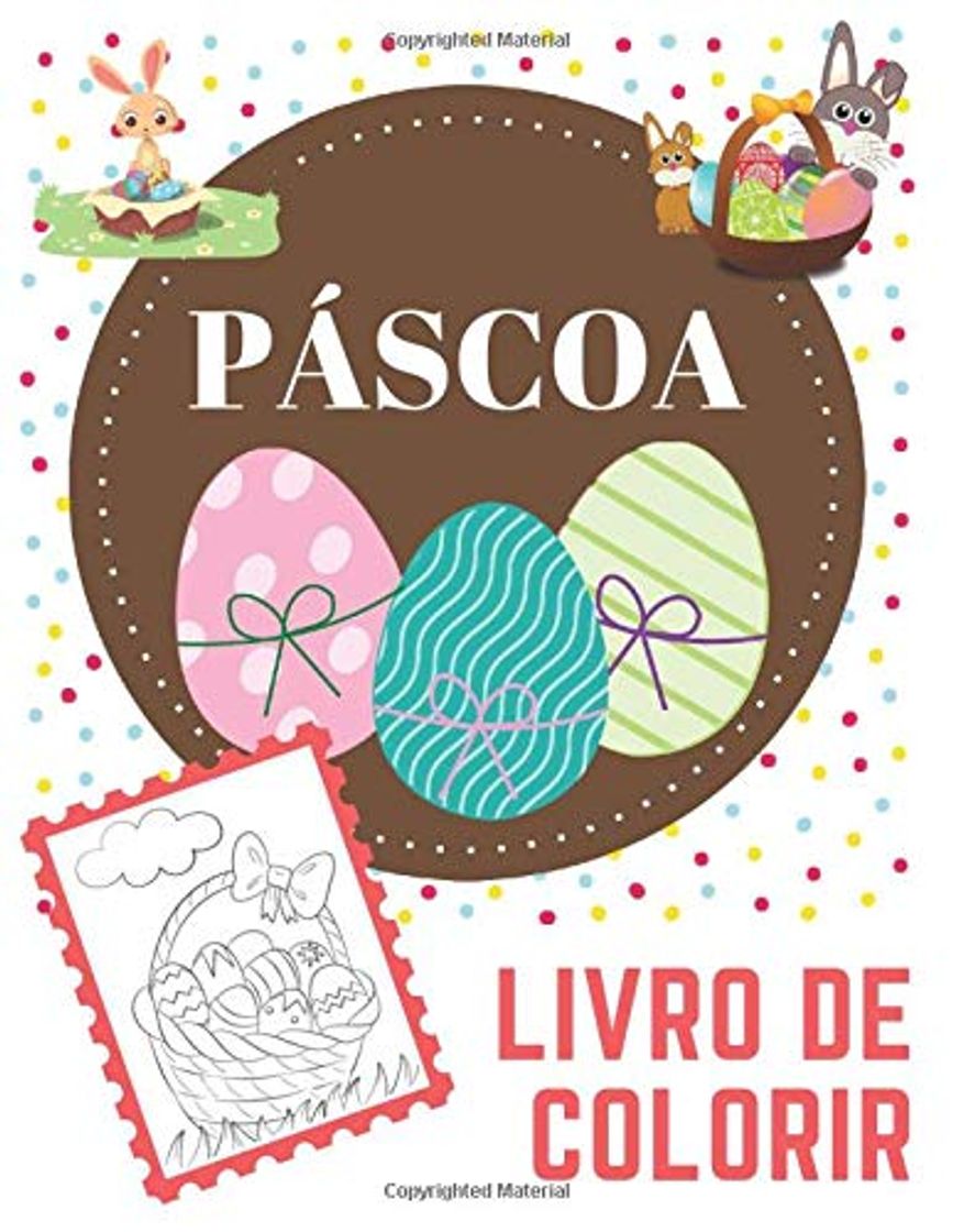 Place Páscoa Livro De Colorir