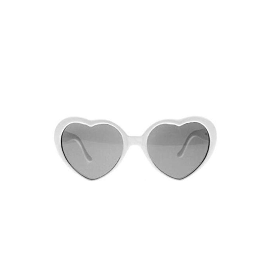 Moda SOIMISSPeach Heart Special Effects Glasses Interesting Eyewear Light Diffraction Glasses Funny Eyeglasses