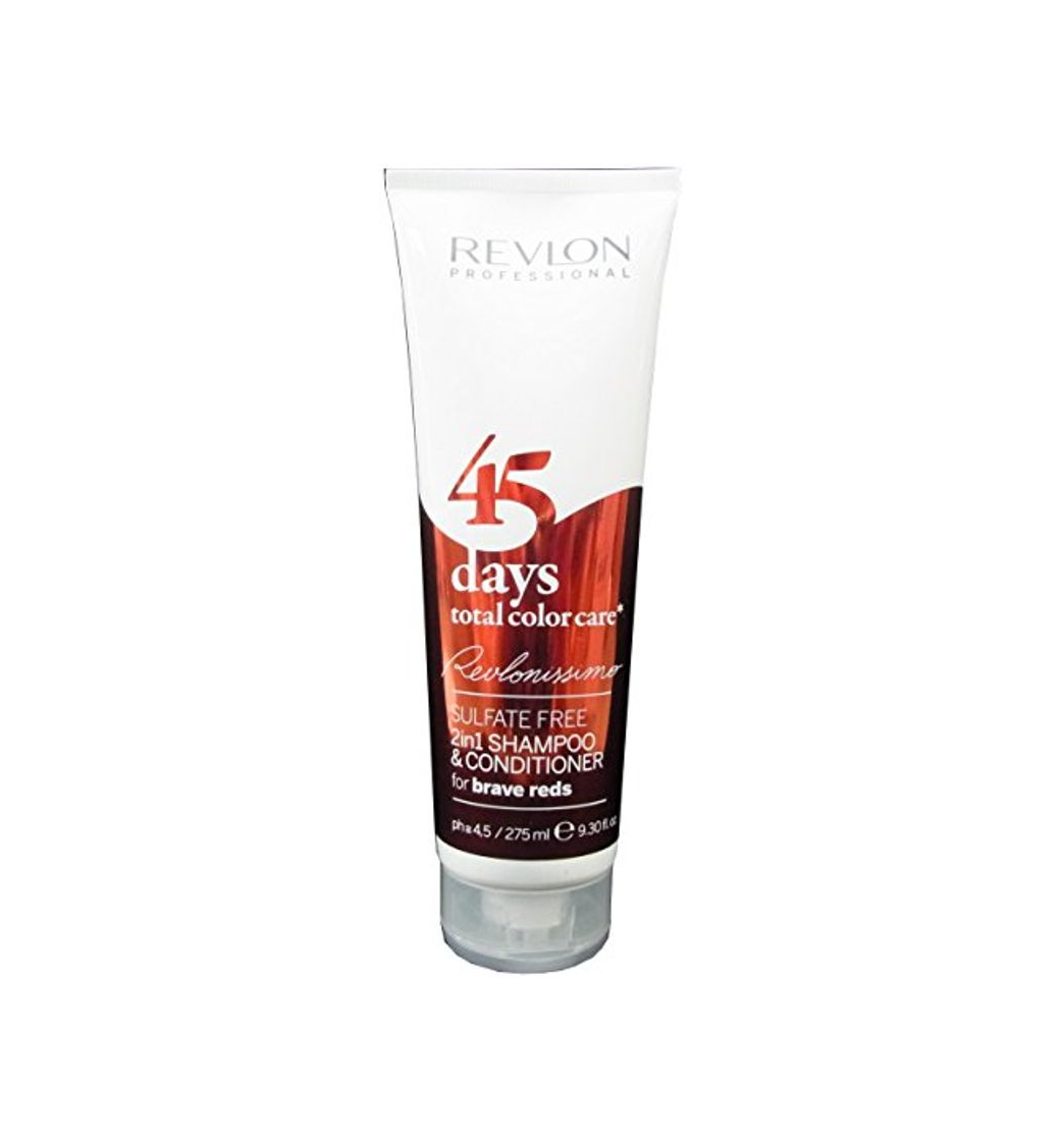 Product Revlon 45 Days 2en1 For Brave Reds Champú y Acondicionador