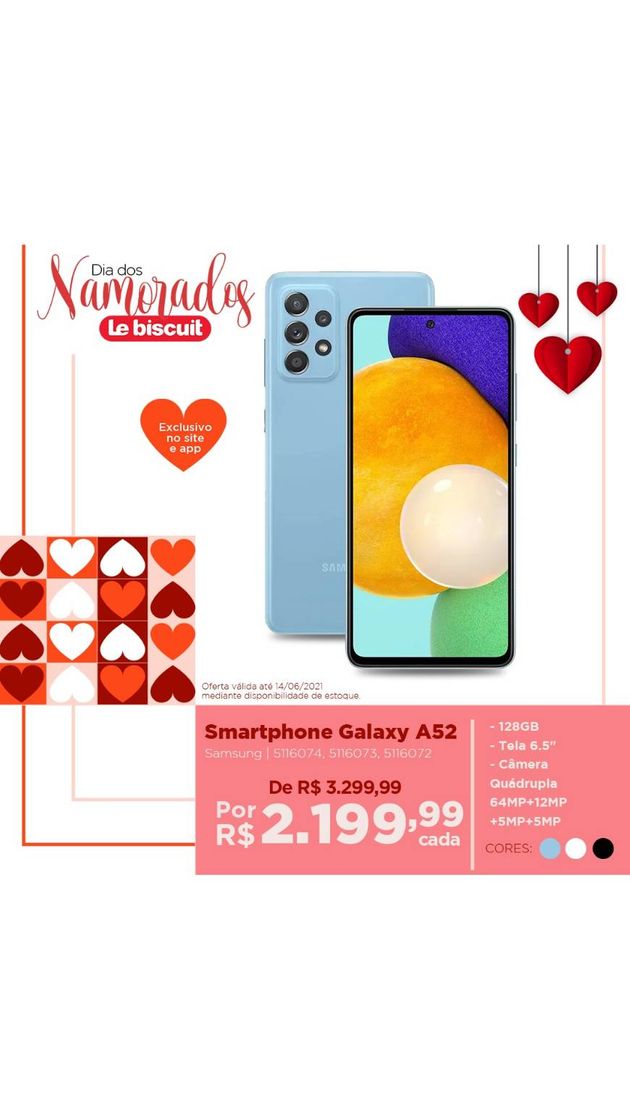 Social Smartphone Samsung Galaxy A52