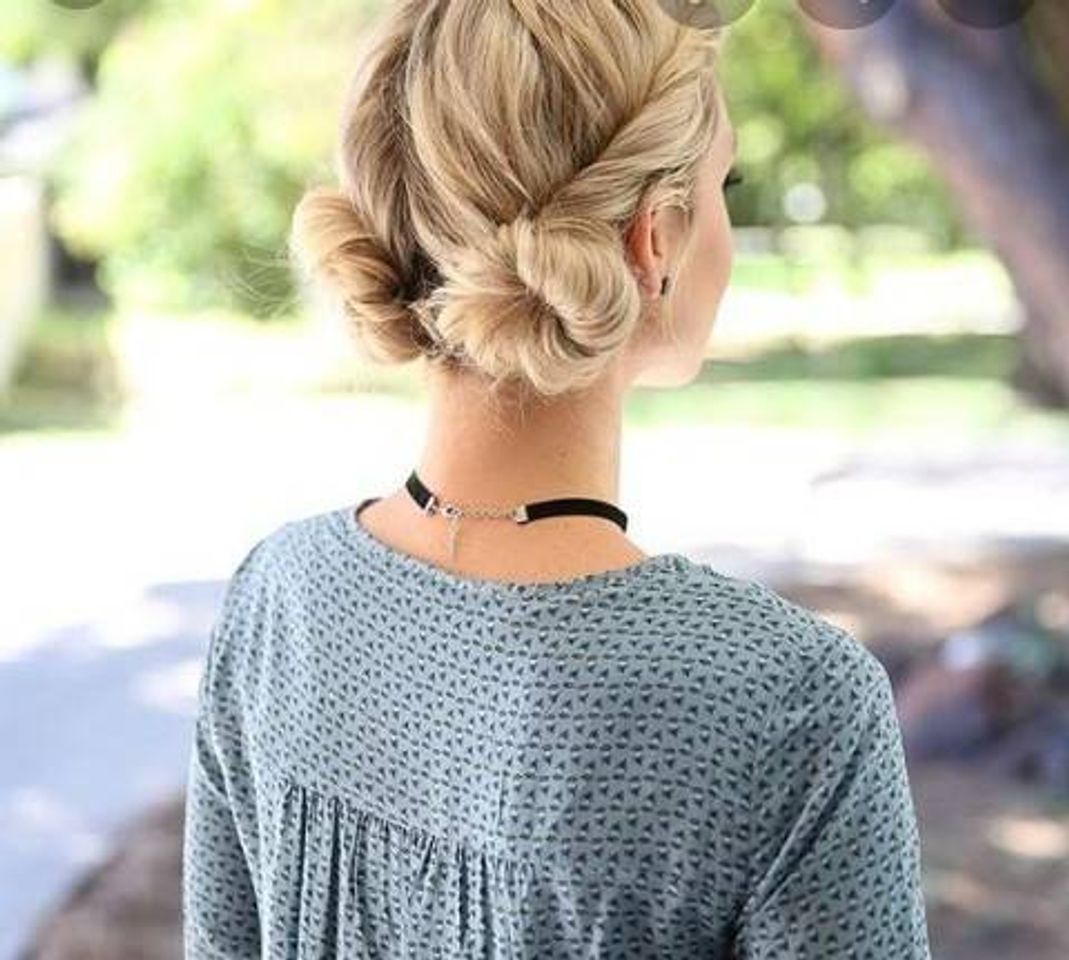 Fashion Pin on Hair.