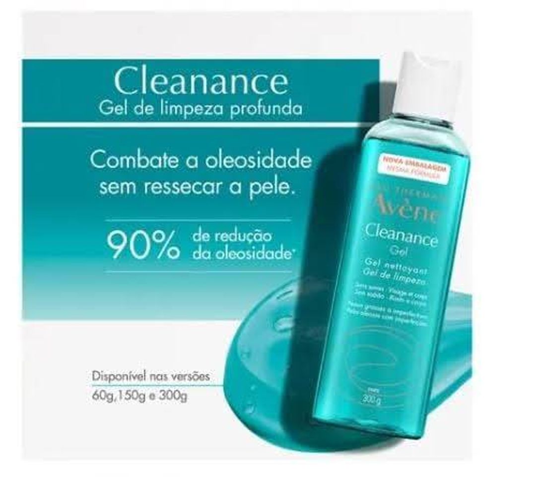 Fashion Avene Cleanance - Gel de limpeza facial.