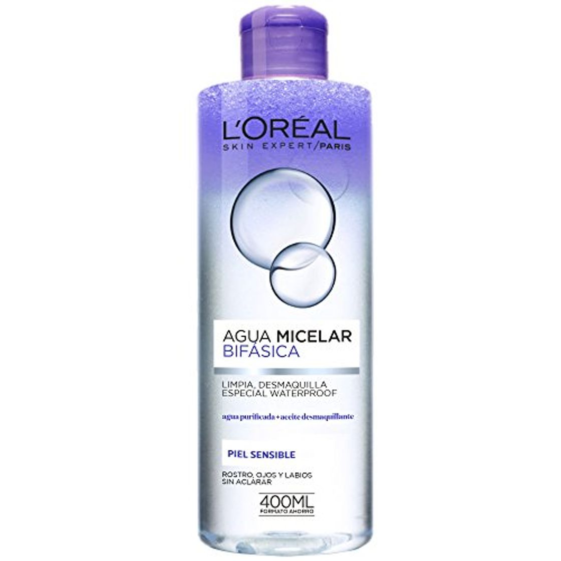 Lugares L'Oreal Paris Dermo Expertise - Agua Micelar Bifásica para Piel Sensible Especial